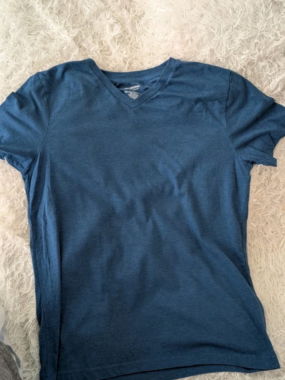 Arizona Jean Company Men's V-Neck Short Sleeve Tee - Deep Blue